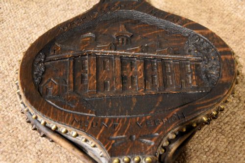 19TH CENTURY CARVED BELLOWS - ADDITIONAL PHOTO 2