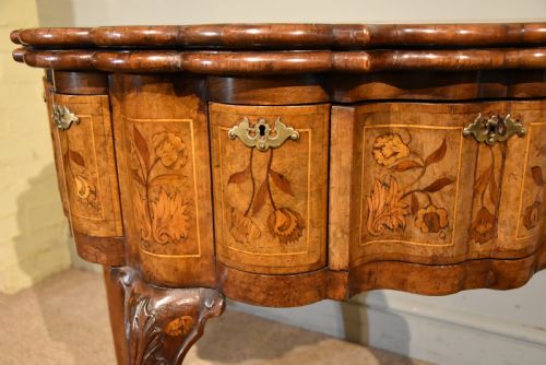 FINE 19TH CENTURY DUTCH MARQUETRY CARD TABLE - ADDITIONAL PHOTO 8
