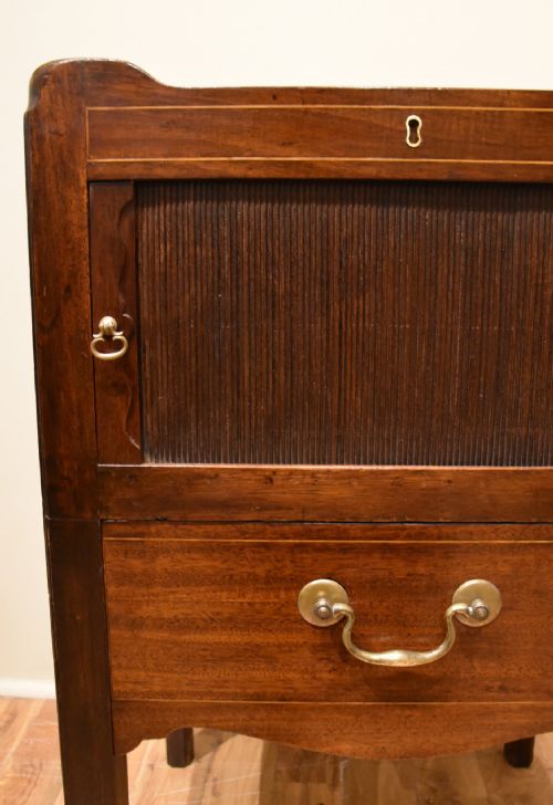 PAIR OF GEORGE III BEDSIDE COMMODES - ADDITIONAL PHOTO 6
