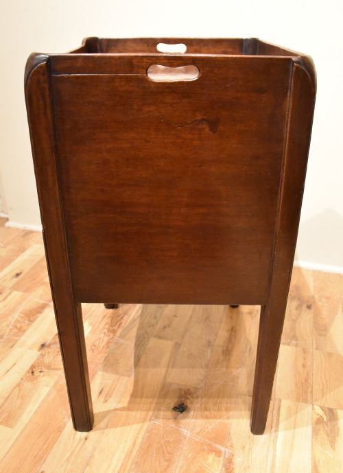 PAIR OF GEORGE III BEDSIDE COMMODES - ADDITIONAL PHOTO 8