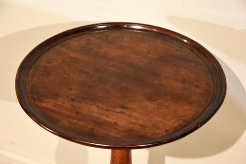GEORGE III MAHOGANY TILT TOP TRIPOD TABLE - ADDITIONAL PHOTO 3