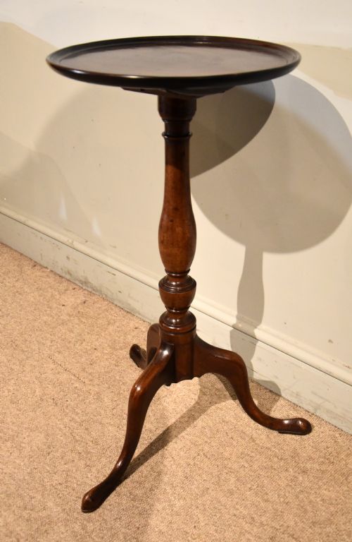 GEORGE III MAHOGANY TILT TOP TRIPOD TABLE - ADDITIONAL PHOTO 4