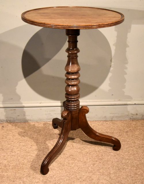 REGENCY MAHOGANY LAMP TABLE WINE TABLE - ADDITIONAL PHOTO 1