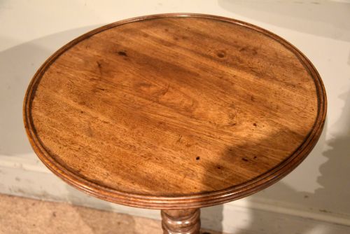 REGENCY MAHOGANY LAMP TABLE WINE TABLE - ADDITIONAL PHOTO 4