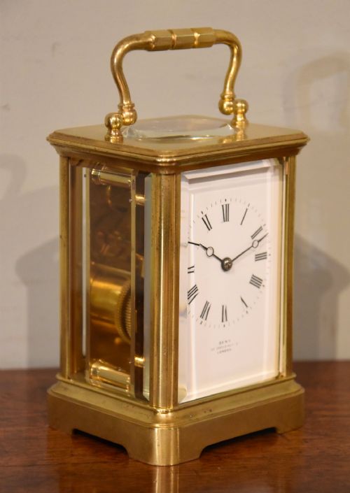 19TH CENTURY FRENCH CARRIAGE TIMEPIECE - ADDITIONAL PHOTO 2