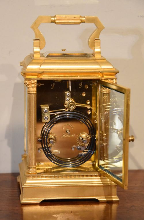 19TH CENTURY STRIKE REPEAT CARRIAGE CLOCK - ADDITIONAL PHOTO 2
