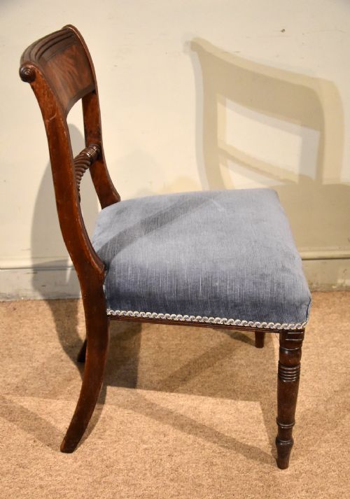 SET OF EIGHT REGENCY ROPE BACK DINING CHAIRS - ADDITIONAL PHOTO 6