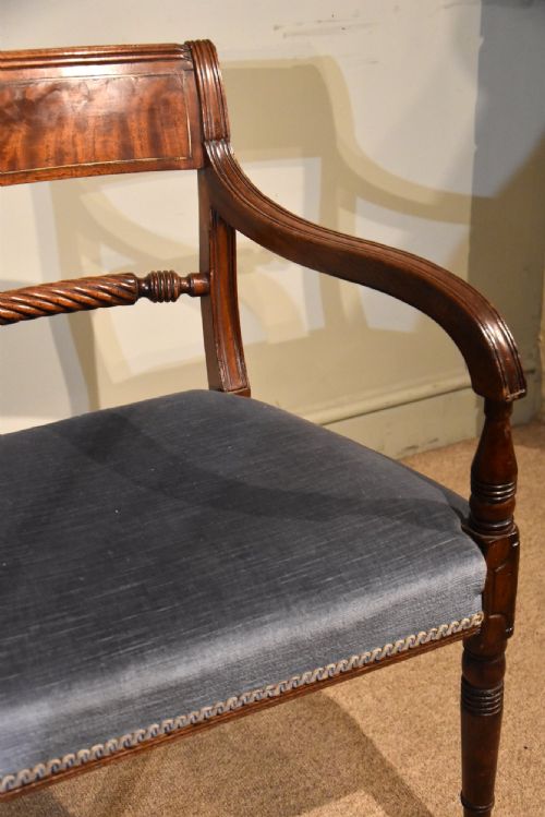 SET OF EIGHT REGENCY ROPE BACK DINING CHAIRS - ADDITIONAL PHOTO 8