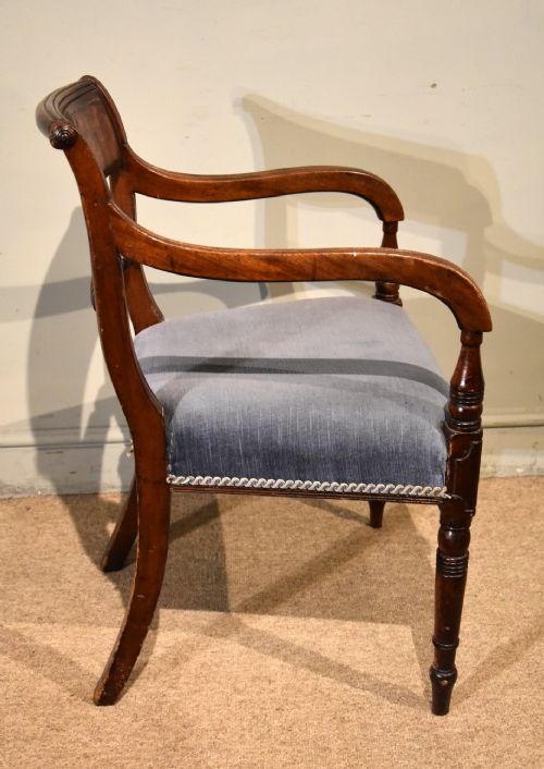 SET OF EIGHT REGENCY ROPE BACK DINING CHAIRS - ADDITIONAL PHOTO 10