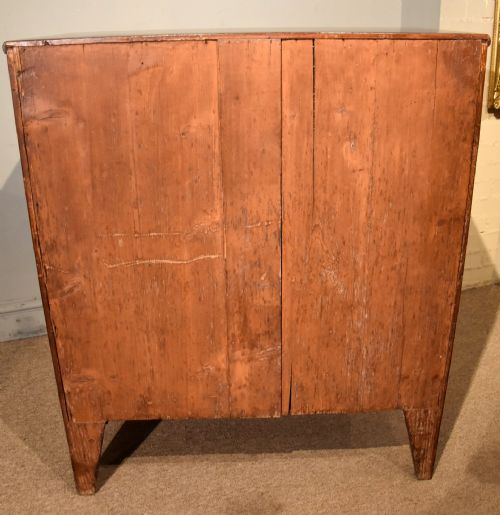REGENCY MAHOGANY CHEST OF DRAWERS - ADDITIONAL PHOTO 7