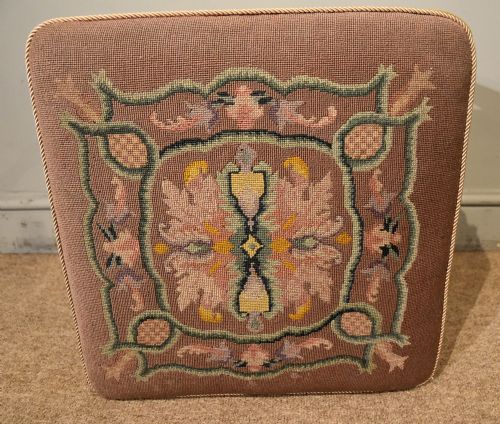 REGENCY SATINWOOD PARCEL GILT STOOL - ADDITIONAL PHOTO 4