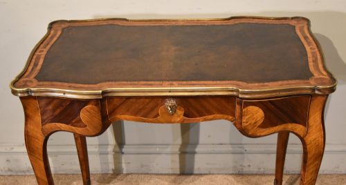 FRENCH EARLY 20TH CENTURY WRITING TABLE - ADDITIONAL PHOTO 1