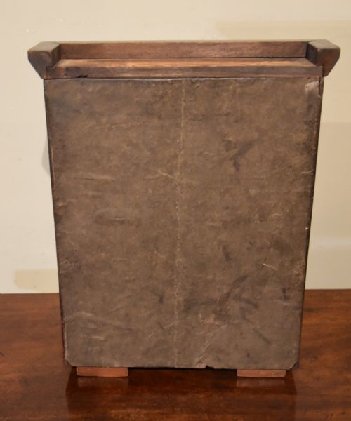 GEORGIAN MAHOGANY MINIATURE BOOKCASE - ADDITIONAL PHOTO 4