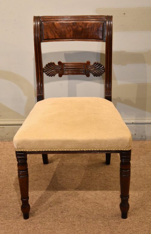 SET OF EIGHT REGENCY MAHOGANY DINING CHAIRS - ADDITIONAL PHOTO 3