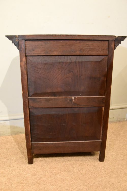 19TH CENTURY FRENCH NORMANDY MINIATURE ARMOIRE - ADDITIONAL PHOTO 7