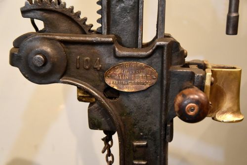 19TH CENTURY FRENCH IRON CORK MACHINE - ADDITIONAL PHOTO 5