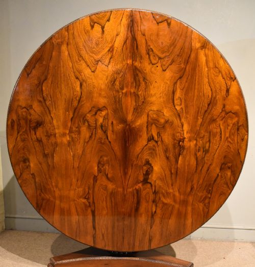 WILLIAM IV ROSEWOOD BREAKFAST CIRCULAR TABLE - ADDITIONAL PHOTO 1