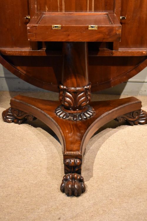 WILLIAM IV ROSEWOOD BREAKFAST CIRCULAR TABLE - ADDITIONAL PHOTO 3