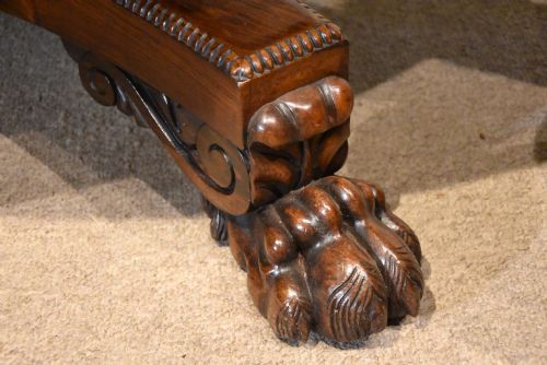 WILLIAM IV ROSEWOOD BREAKFAST CIRCULAR TABLE - ADDITIONAL PHOTO 8