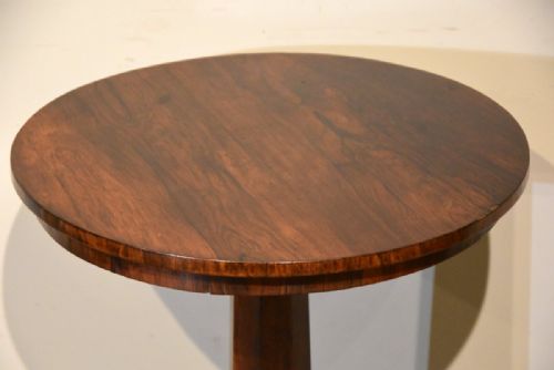 19TH CENTURY ROSEWOOD LAMP TABLE - ADDITIONAL PHOTO 3
