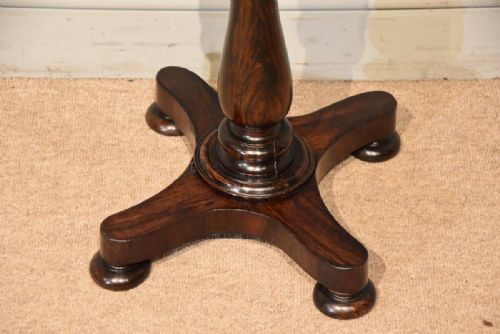 WILLIAM IV ROSEWOOD SPECIMEN TABLE - ADDITIONAL PHOTO 2