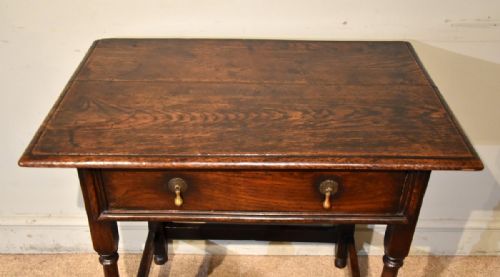 LATE 17TH CENTURY OAK SIDE TABLE - ADDITIONAL PHOTO 3