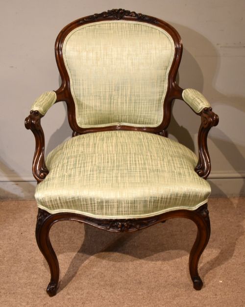 19th century french hepplewhite style armchair - CATEGORY: ANTIQUE CHAIRS - DATED 19TH CENTURY
