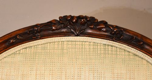 19TH CENTURY FRENCH HEPPLEWHITE STYLE ARMCHAIR - ADDITIONAL PHOTO 5