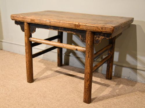 19TH CENTURY CHINESE ELM COFFEE TABLE - ADDITIONAL PHOTO 2