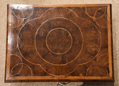 OLIVE WOOD WILLIAM AND MARY LACE BOX - ADDITIONAL PHOTO 4