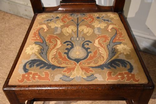 PAIR MAHOGANY CHIPPENDALE PERIOD IRISH SIDE CHAIRS - ADDITIONAL PHOTO 4
