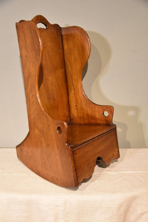 george iii mahogany childs rocking lambing chair - CATEGORY: ANTIQUE CHAIRS - DATED 18TH CENTURY