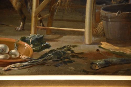 OIL PAINTING BY WILLIAM SHAYER SNR AN INN INTERIOR - ADDITIONAL PHOTO 3