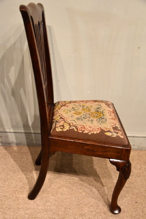 GEORGE II WALNUT SIDE CHAIR - ADDITIONAL PHOTO 2