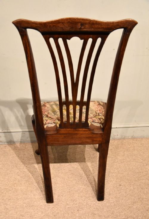 GEORGE II WALNUT SIDE CHAIR - ADDITIONAL PHOTO 3