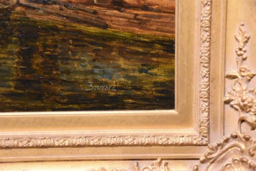 OIL PAINTING BY COLETTE BOUVARD VENICE EVENING - ADDITIONAL PHOTO 5