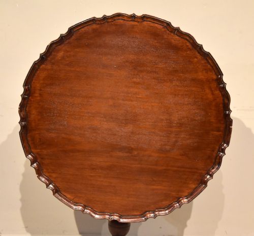 19TH CENTURY PIE CRUST TRIPOD TABLE - ADDITIONAL PHOTO 1