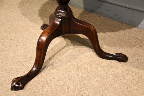 19TH CENTURY PIE CRUST TRIPOD TABLE - ADDITIONAL PHOTO 7