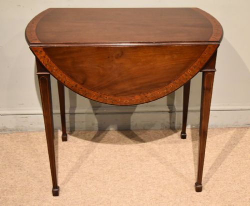 18TH CENTURY MAHOGANY PEMBROKE TABLE - ADDITIONAL PHOTO 2