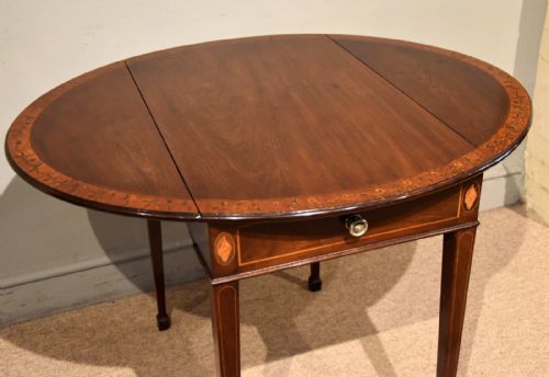 18TH CENTURY MAHOGANY PEMBROKE TABLE - ADDITIONAL PHOTO 7