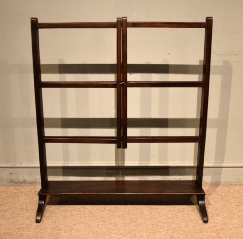 george iii mahogany towel rail - CATEGORY: ANTIQUE MISCELLANEOUS - DATED GEORGIAN
