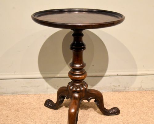 19TH CENTURY MAHOGANY WINE TABLE BY GILLOWS - ADDITIONAL PHOTO 4