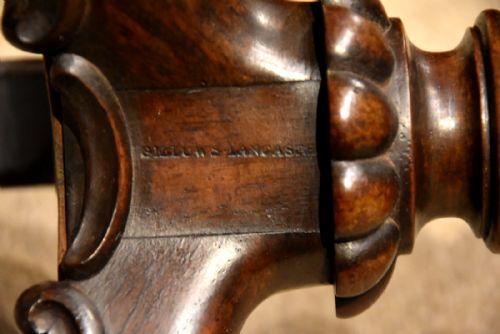 19TH CENTURY MAHOGANY WINE TABLE BY GILLOWS - ADDITIONAL PHOTO 7