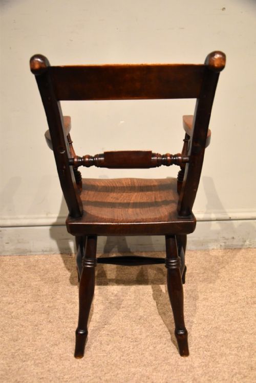 MID 18TH CENTURY CHILDS 'OXFORD' ARMCHAIR - ADDITIONAL PHOTO 3