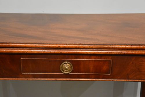 GEORGE III MAHOGANY TEA TABLE - ADDITIONAL PHOTO 7
