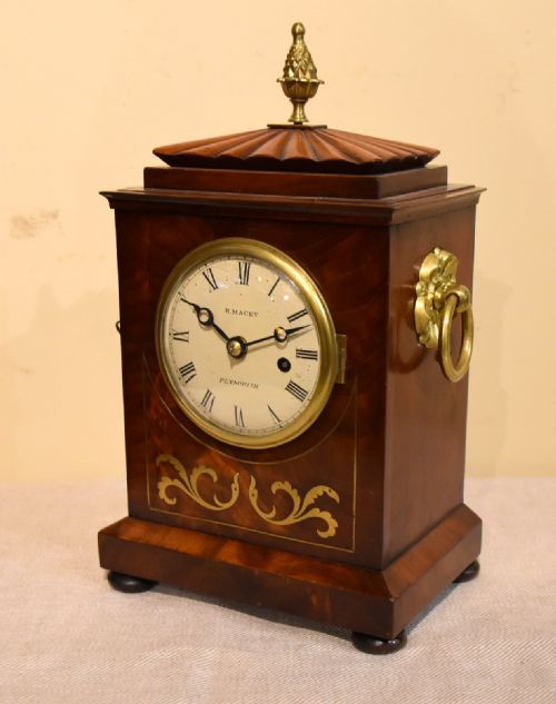REGENCY MAHOGANY BRACKET TIMEPIECE - ADDITIONAL PHOTO 2