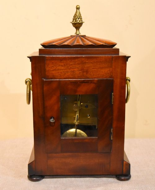 REGENCY MAHOGANY BRACKET TIMEPIECE - ADDITIONAL PHOTO 3