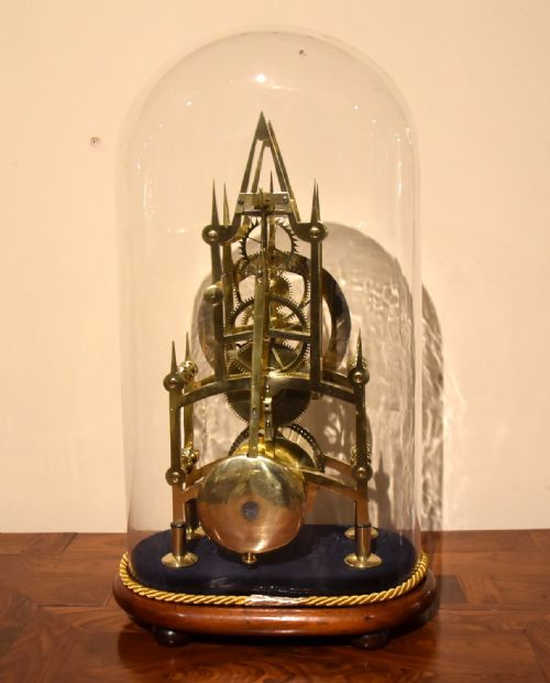 SKELETON TIMEPIECE WITH SILVERED CHAPTER RING - ADDITIONAL PHOTO 4