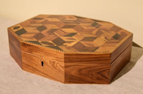 REGENCY PARQUETRY KINGWOOD BOX - ADDITIONAL PHOTO 4