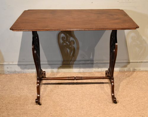 GEORGE III MAHOGANY CENTRE TABLE - ADDITIONAL PHOTO 1